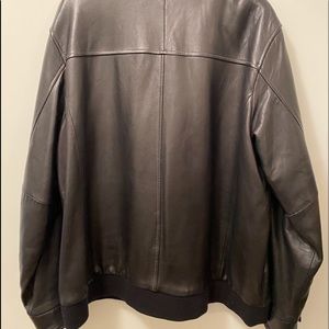 Leather Bomber